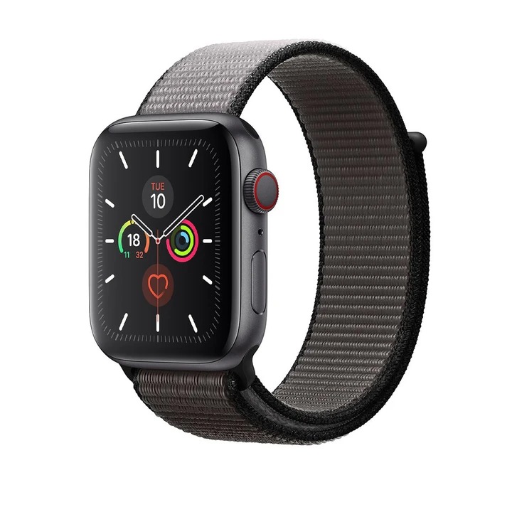 apple watch okosórához való nylon szövet szíj anchor grey szürke színben. megfelelő 38mm 40mm 41mm 42mm 44mm 45mm es iwatch órához. állítható méretű apple watch szövet szíj iwatch szíj. Apple Watch series 1 2 3 4 5 6 7 SE hez megfelelő óraszíj