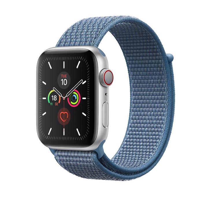 Látkový řemínek pro Apple Watch - Modrý - 42, 44, 45, 49mm